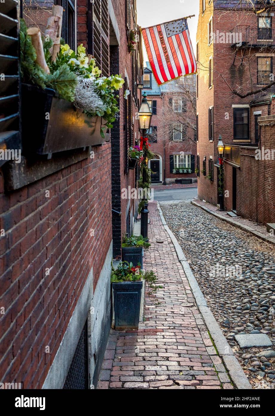 Beacon hill boston hi-res stock photography and images - Alamy