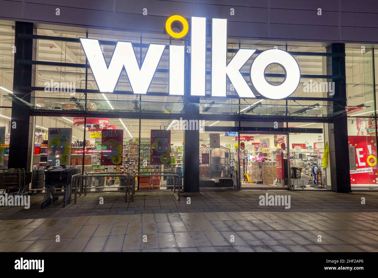 Wilko shop at Fort Kinnaird in Edinburgh, Scotland, UK Stock Photo - Alamy