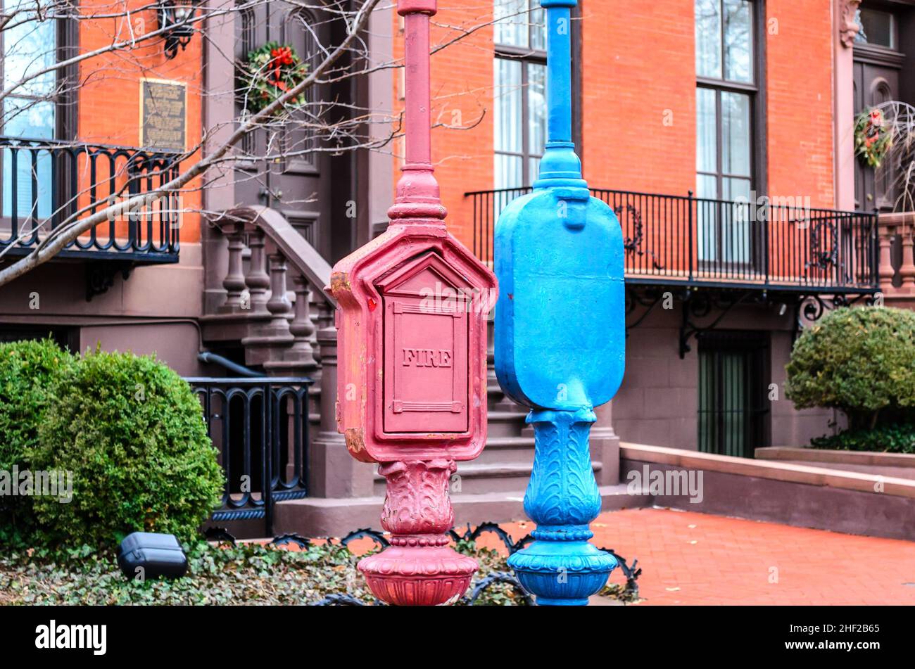 Mail post boxes in apartment hires stock photography and images Alamy