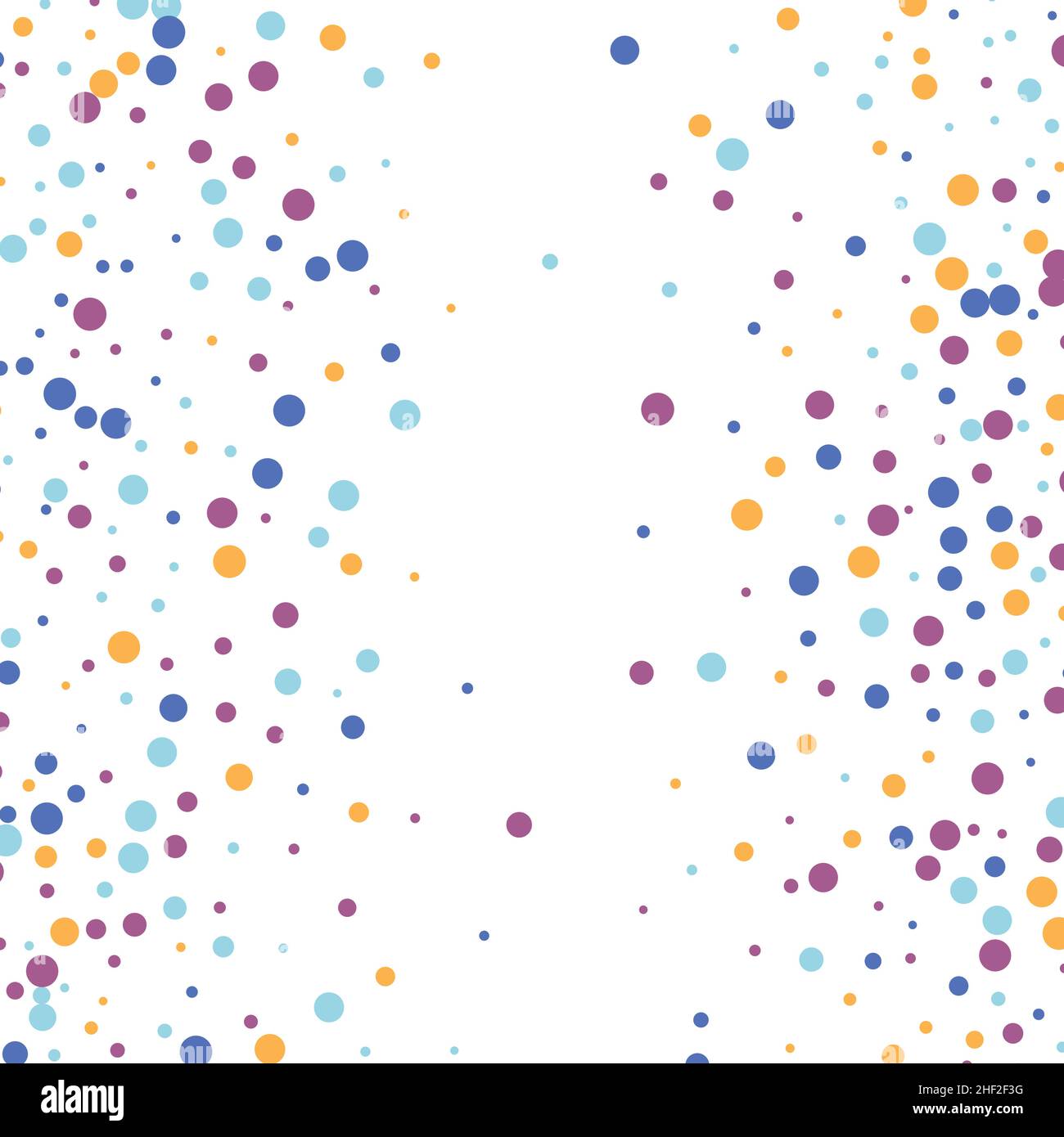 Festive background with colorful falling confetti, vector illustration ...