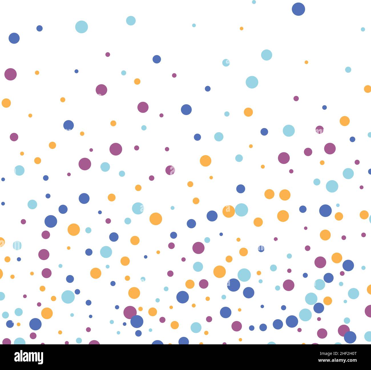 Festive background with colorful falling confetti, vector illustration ...