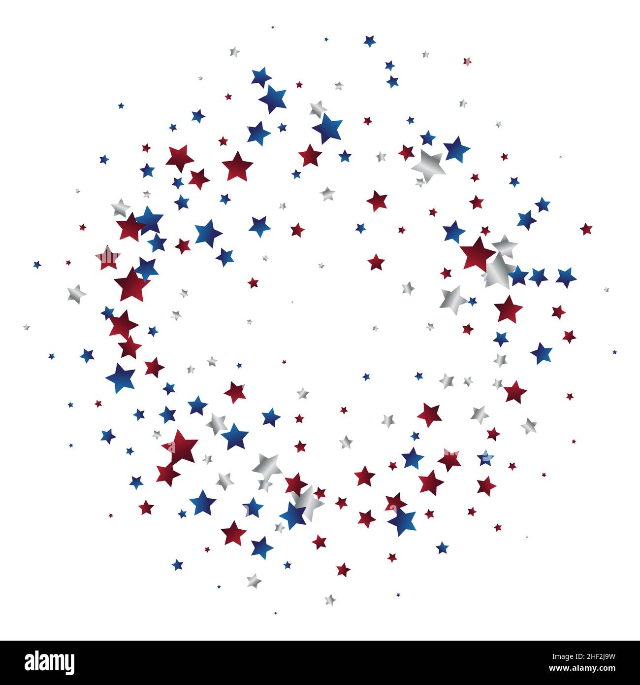 July 4 background with stardust frame. Red and blue stars border for  American Independence Day graphic design. eps Stock Vector Image \u0026 Art -  Alamy, image size:1300x1390