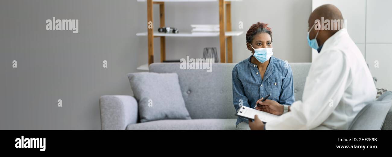 Nurse female patient mask hi-res stock photography and images - Alamy