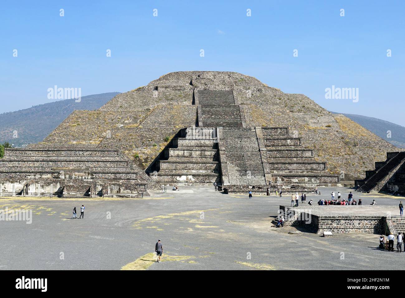 Pyramid of the Moon (Pirámide de la Luna), Teotihuacan, State of Mexico ...