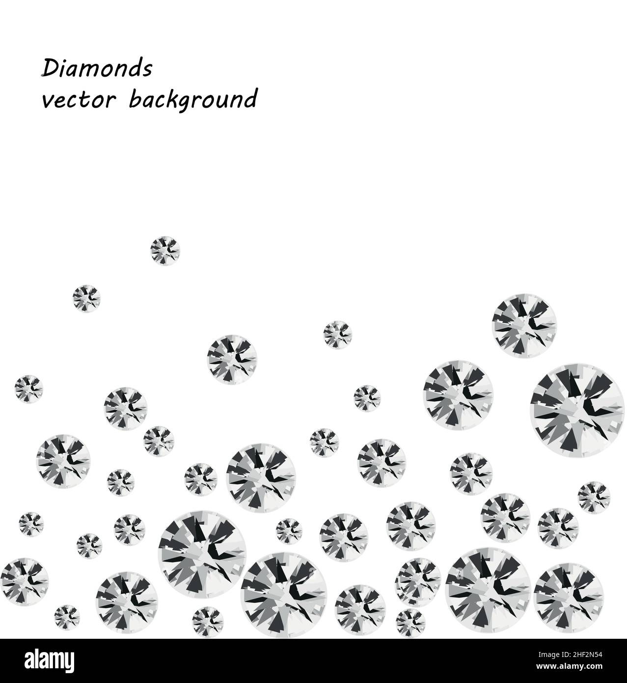 Texture iridescent precious diamonds. Rhinestone gems on transparent  background