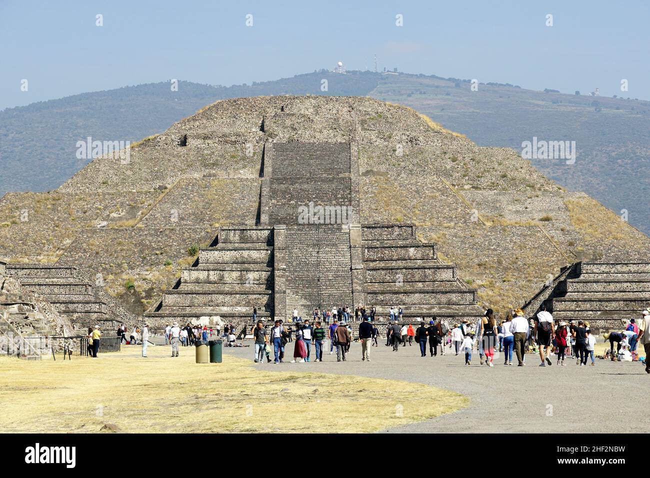 Pyramid of the Moon (Pirámide de la Luna), Teotihuacan, State of Mexico ...