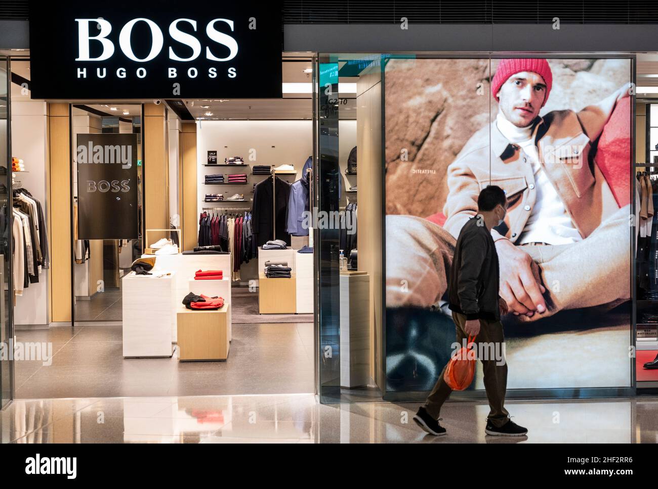 Hugo boss branding hi-res stock photography and images - Alamy