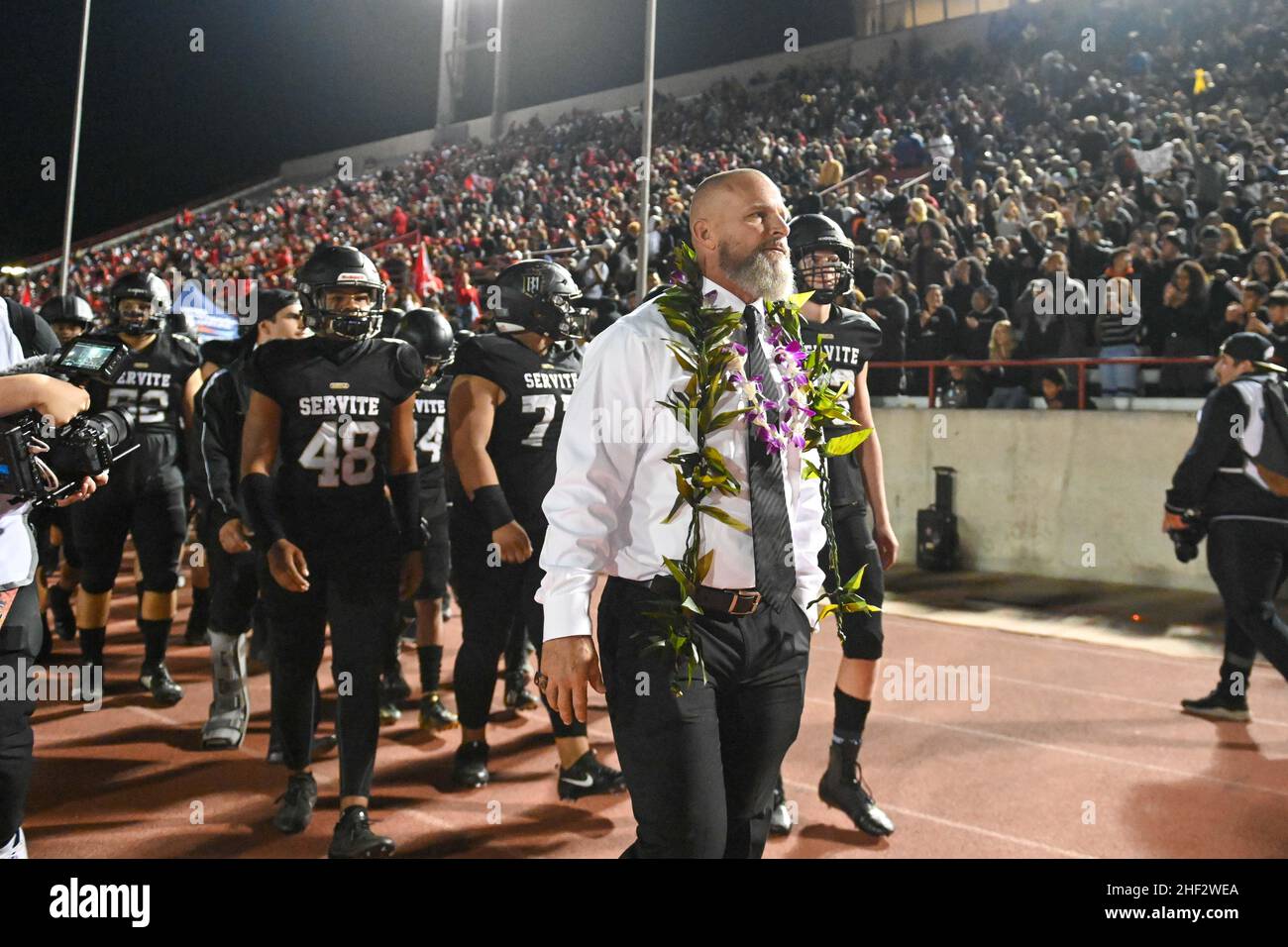 High school football game friday hi-res stock photography and images - Alamy