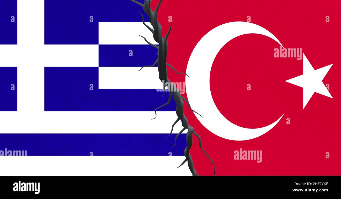 Greece and Turkey Stock Photo Alamy