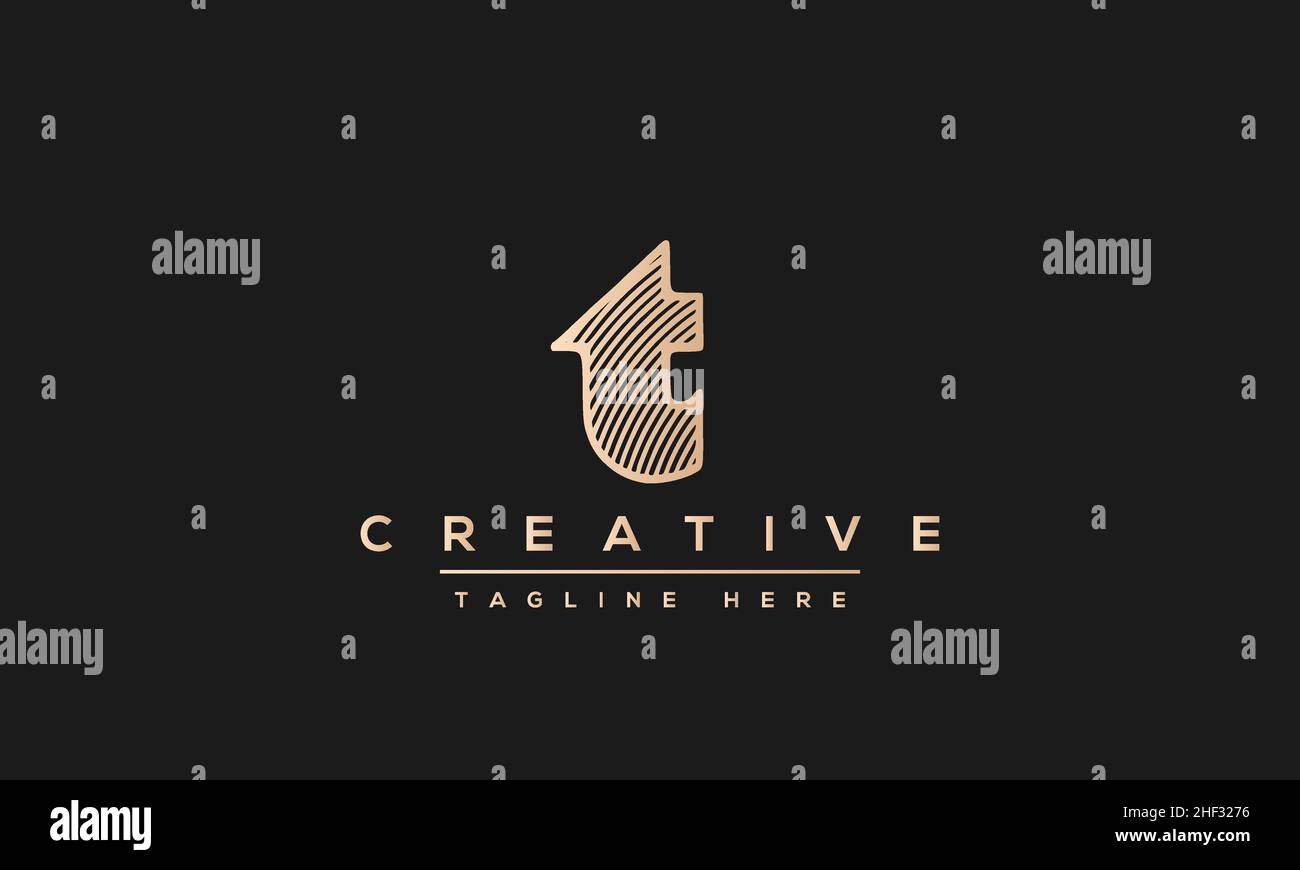 Modern creative T Logo Design and template. T TT icon initials based Monogram and Letters in vector Stock Vector