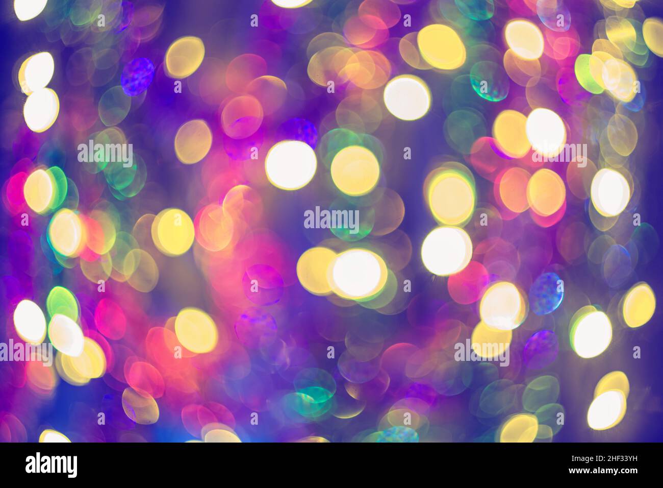 Abstract festive elegant background of blurred with bokeh lights on ...
