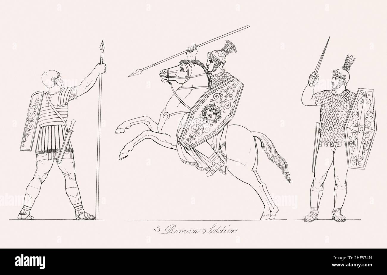Roman soldier helmets hi-res stock photography and images - Alamy