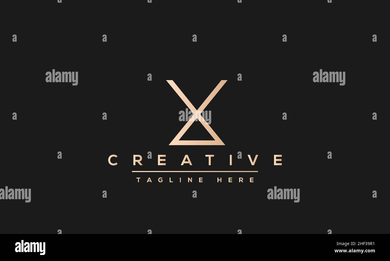 X letter logo Design Modern Monogram Icon. X XX initials based Template ...