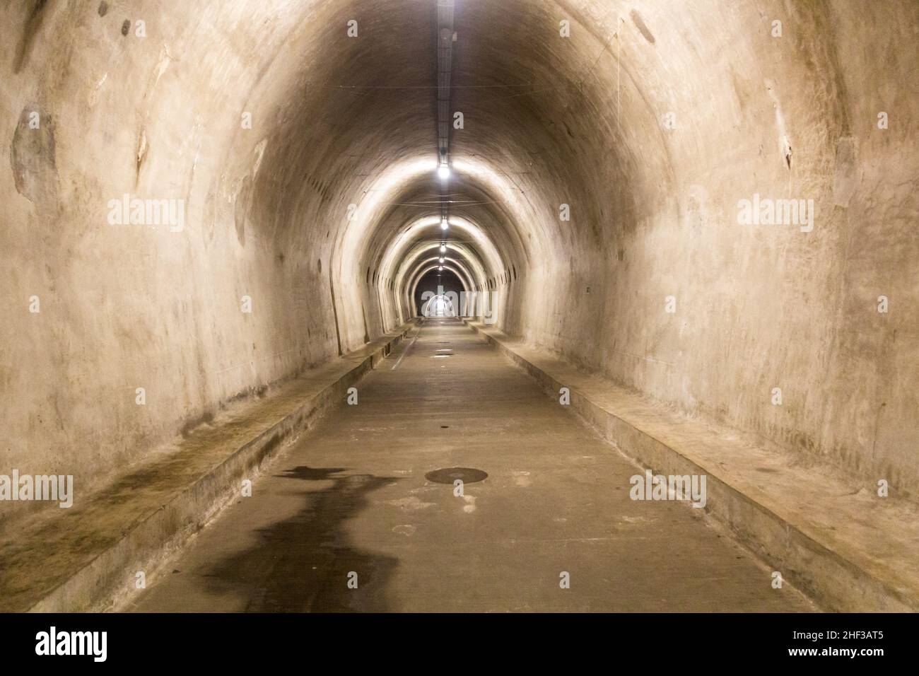 Pedestrian tunnel Gric in Zagreb, Croatia Stock Photo