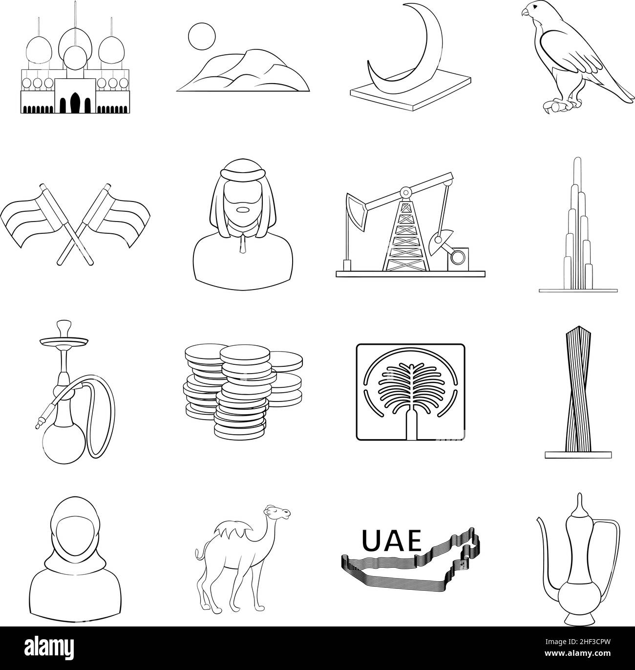 Uae national flag Black and White Stock Photos & Images Alamy