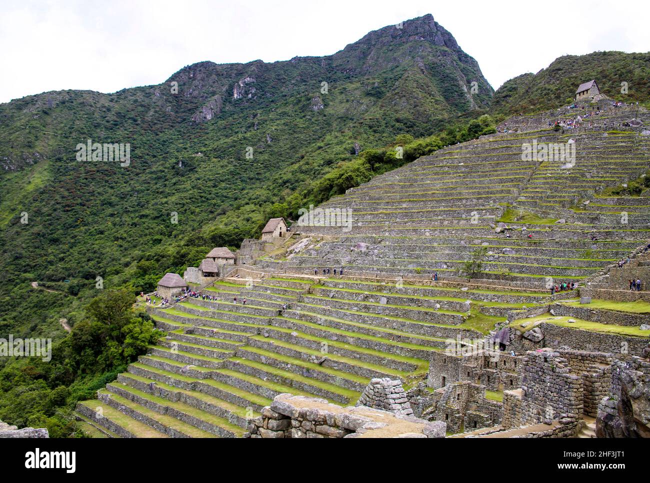 Beautiful Hidden City Machu Picchu In Peru. Machu Picchu Is A 15th ...