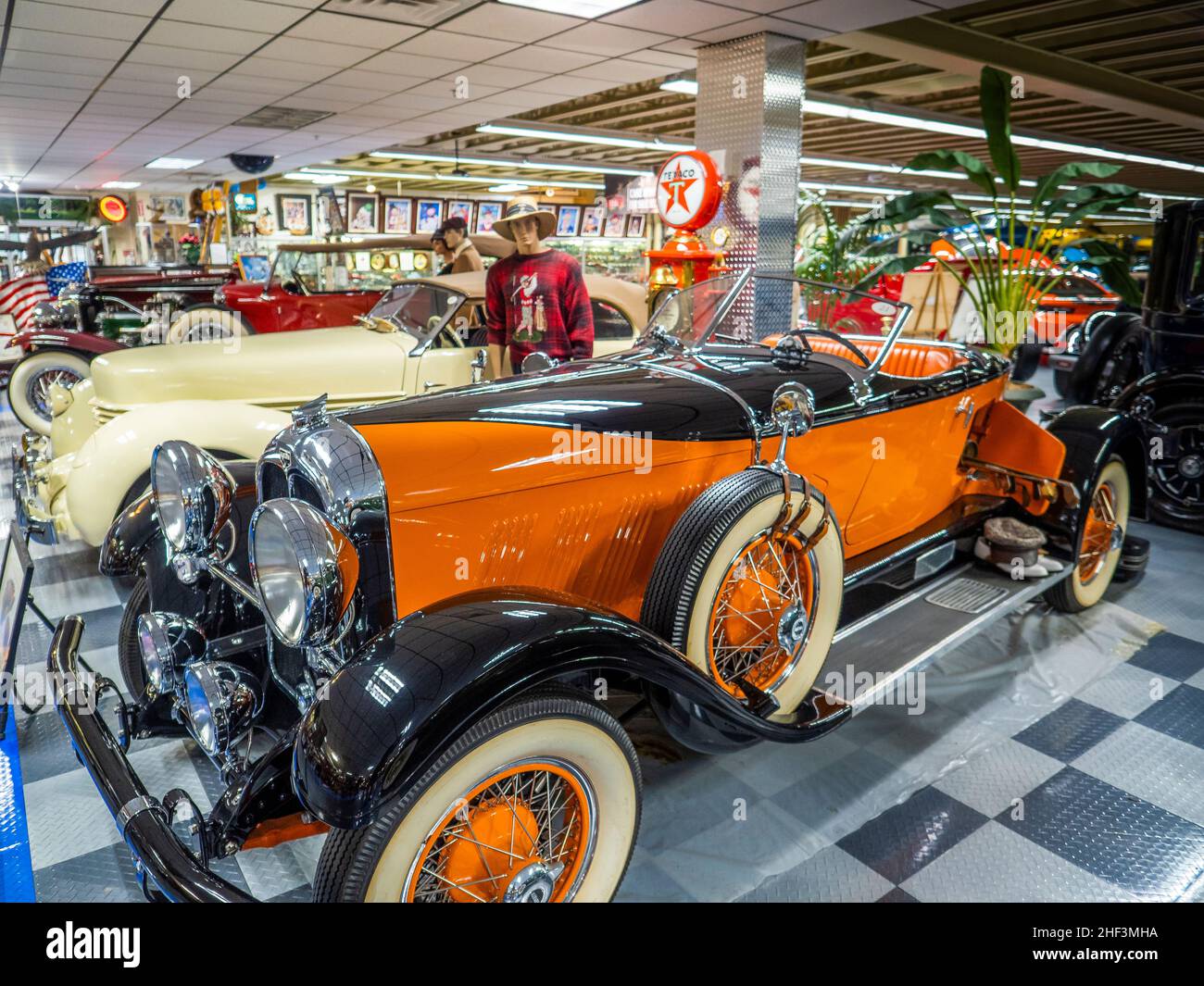 The Tallahassee Automobile Museum in Tallahassee Florida USA Stock