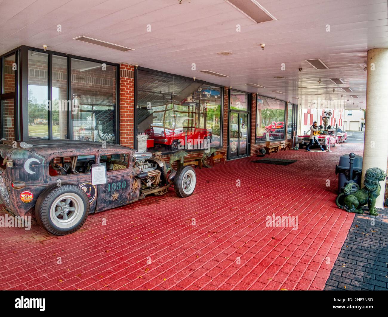 Entrance to The Tallahassee Automobile Museum in Tallahassee Florida