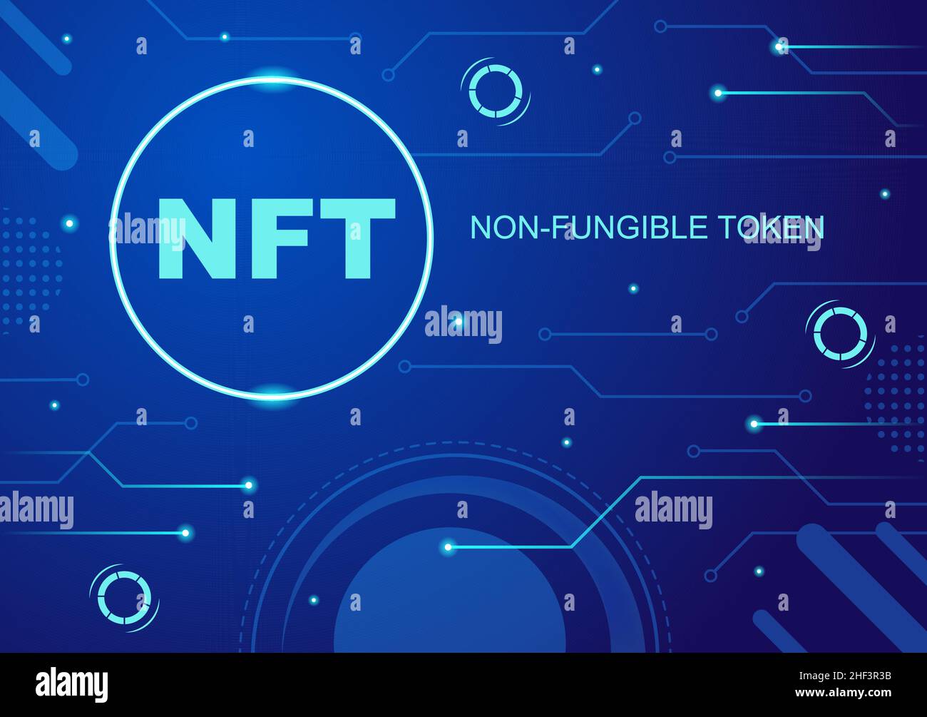 NFT Non Fungible Token Crypto Art of Converting Into