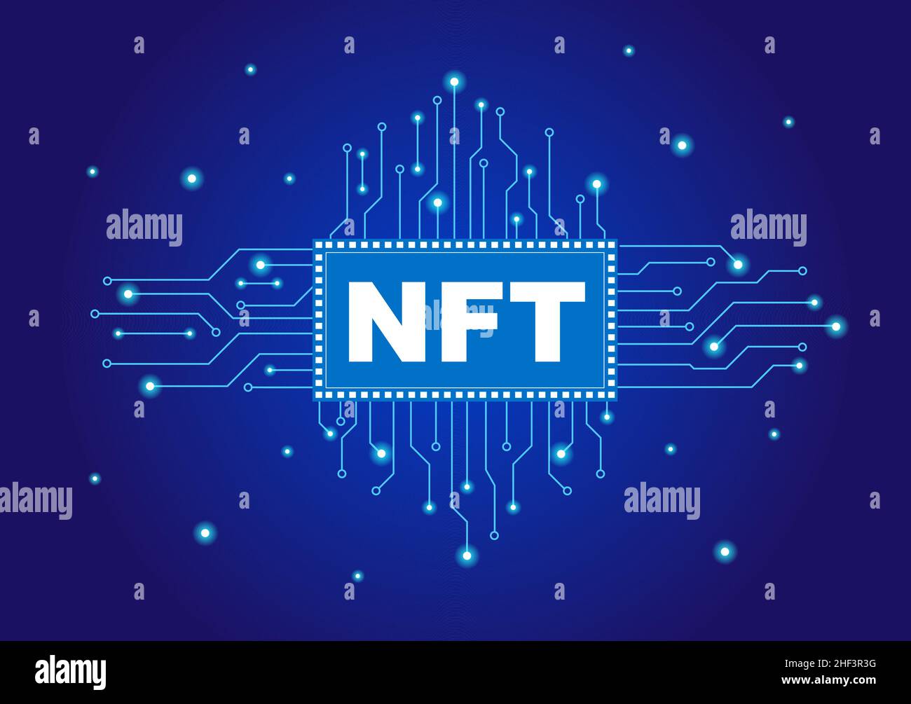 NFT Non Fungible Token Crypto Art of Converting Into
