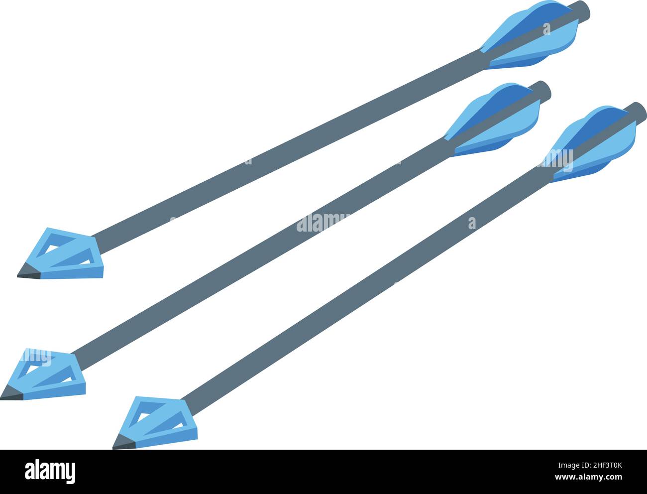 Bow arrows icon isometric vector. Arrow competition. Game sport Stock Vector