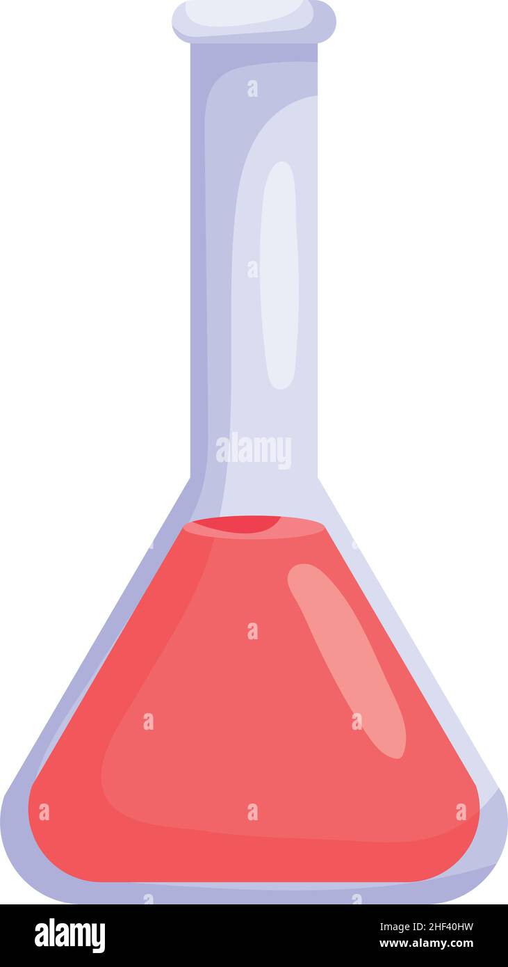 conical flask icon on white background Stock Vector Image & Art Alamy