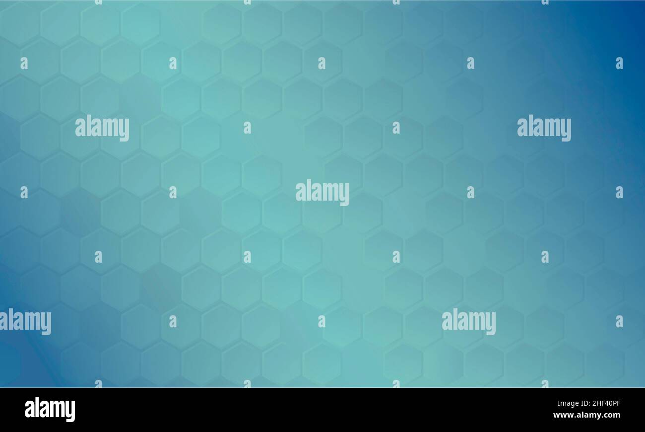 Blue abstract 3d hexagon background modern Stock Photo - Alamy