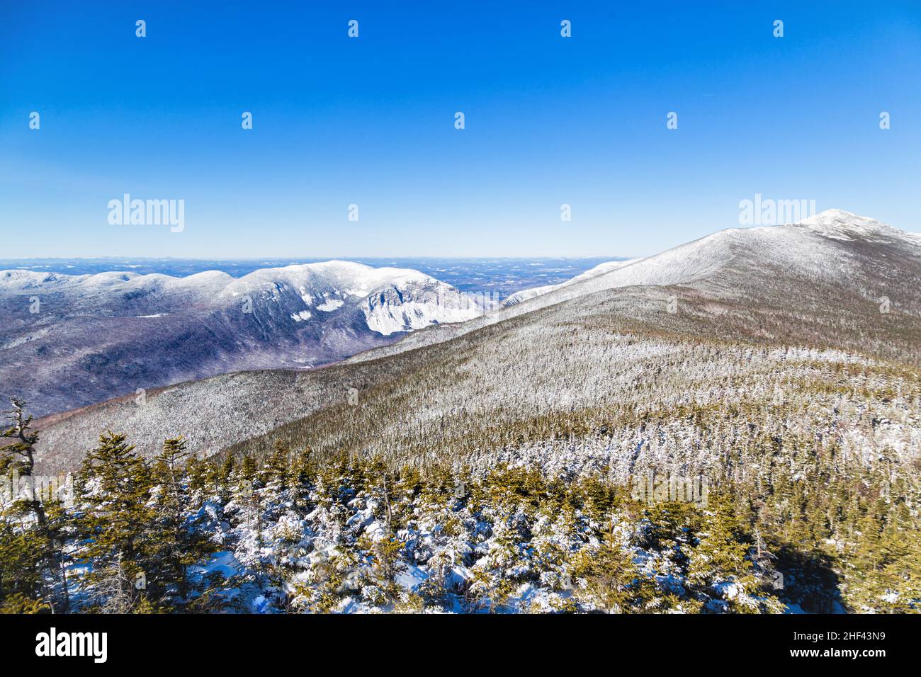 Winter in the White Mountains, New Hampshire Stock Photo - Alamy