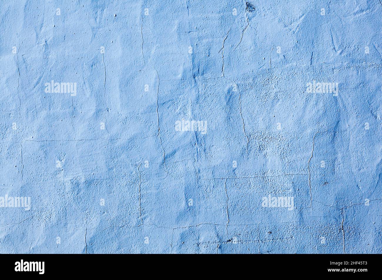 blue painted old concrete wall in harmonic color Stock Photo Alamy