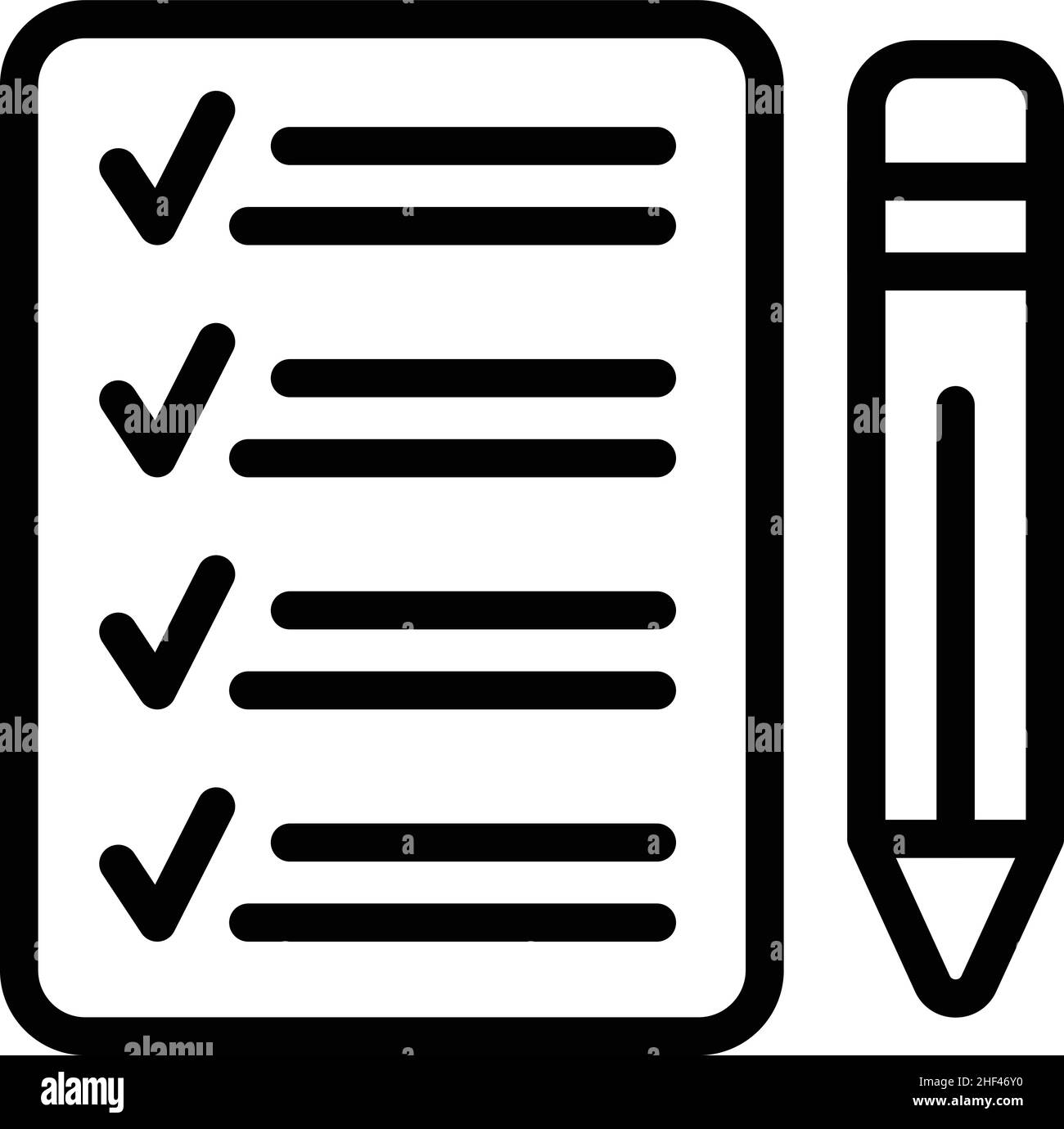 Write wishlist icon outline vector. Store order. Love cart Stock Vector ...