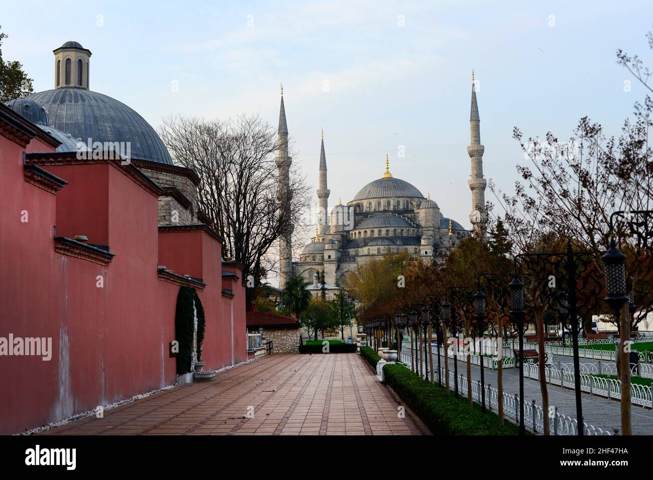 View of the Blue Mosque in Istanbul, Turkey Stock Photo - Alamy