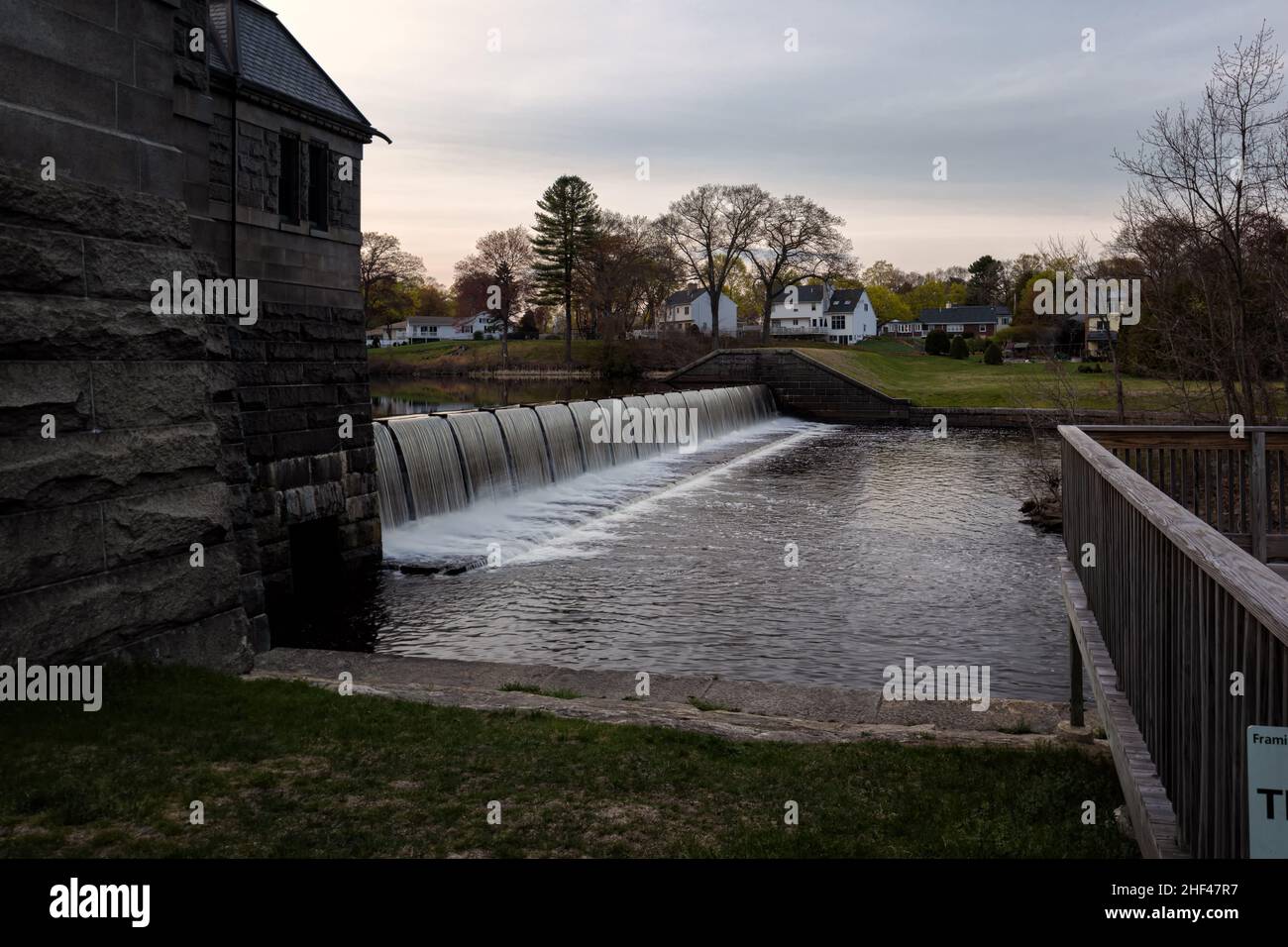 Sunset in Framingham Nature Stock Photo - Alamy