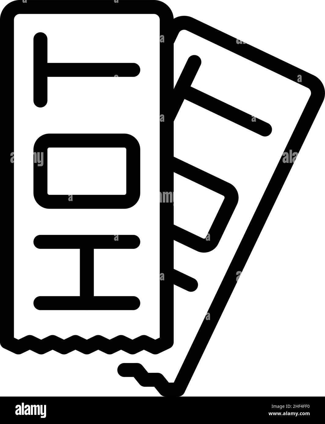 Hot price badge icon outline vector. Code promo. Digital app Stock ...