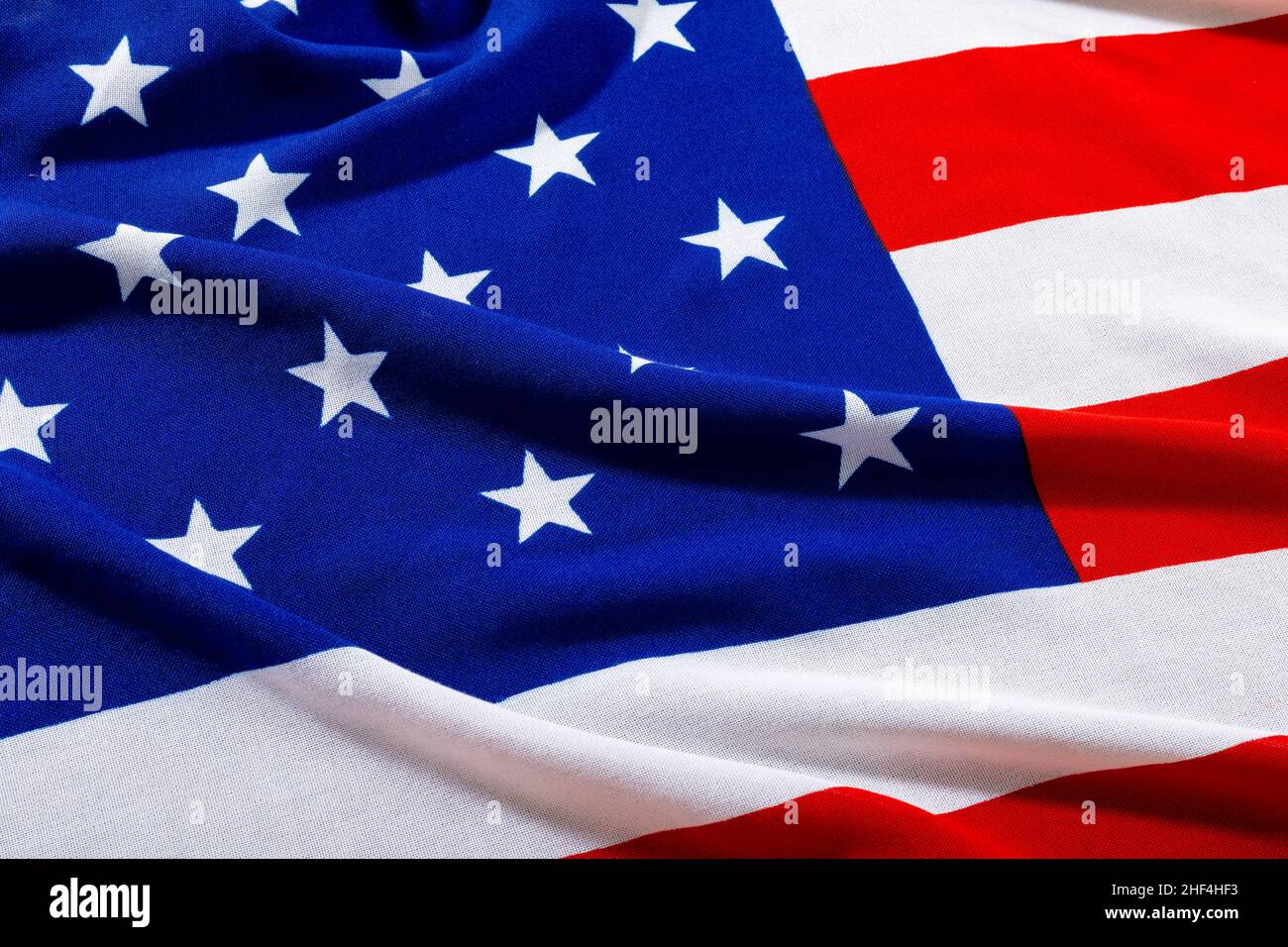 Full frame shot of white and red stripes with stars pattern on america