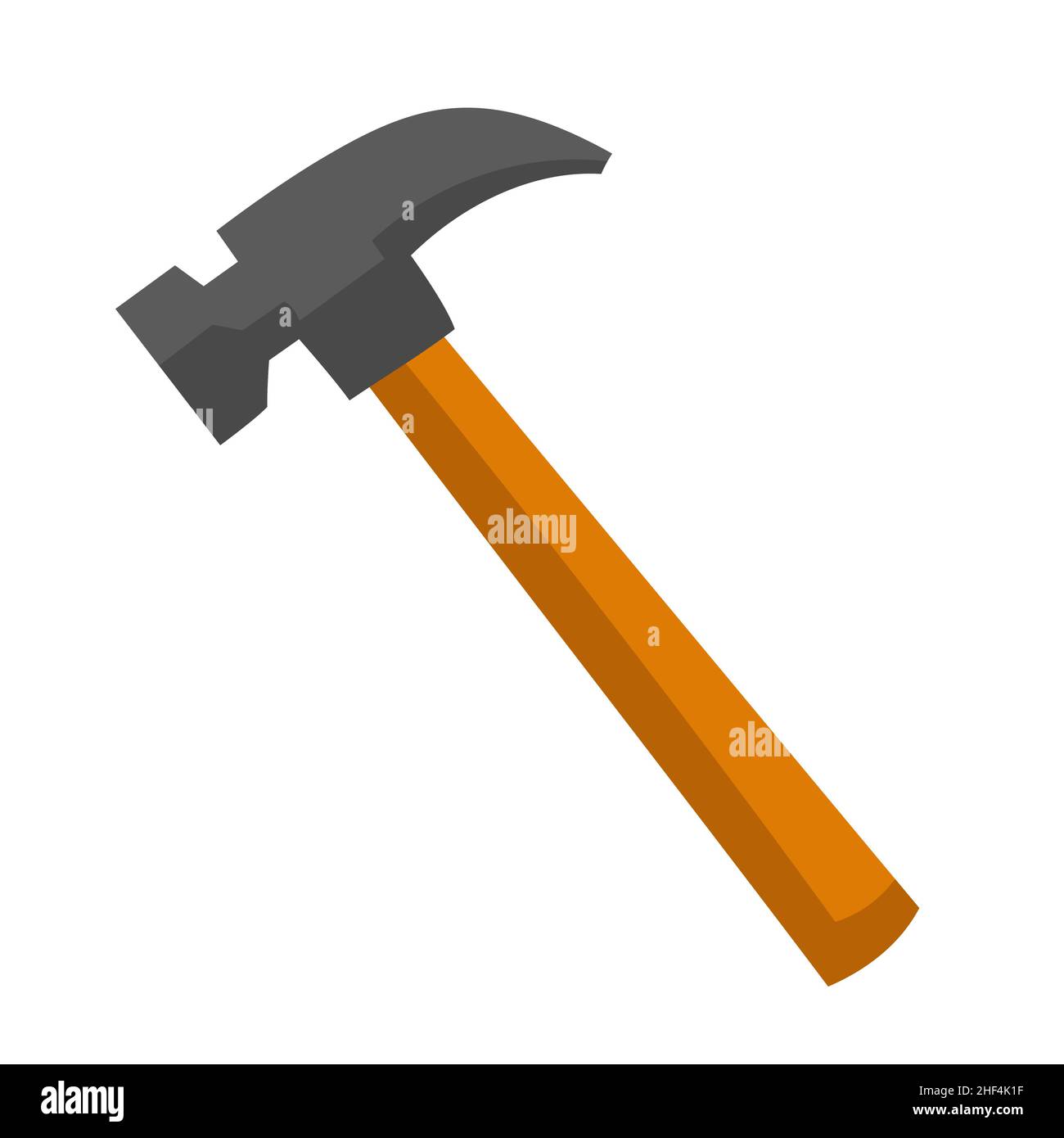 Hammer in cartoon style. Classic work tool Stock Vector Image & Art Alamy