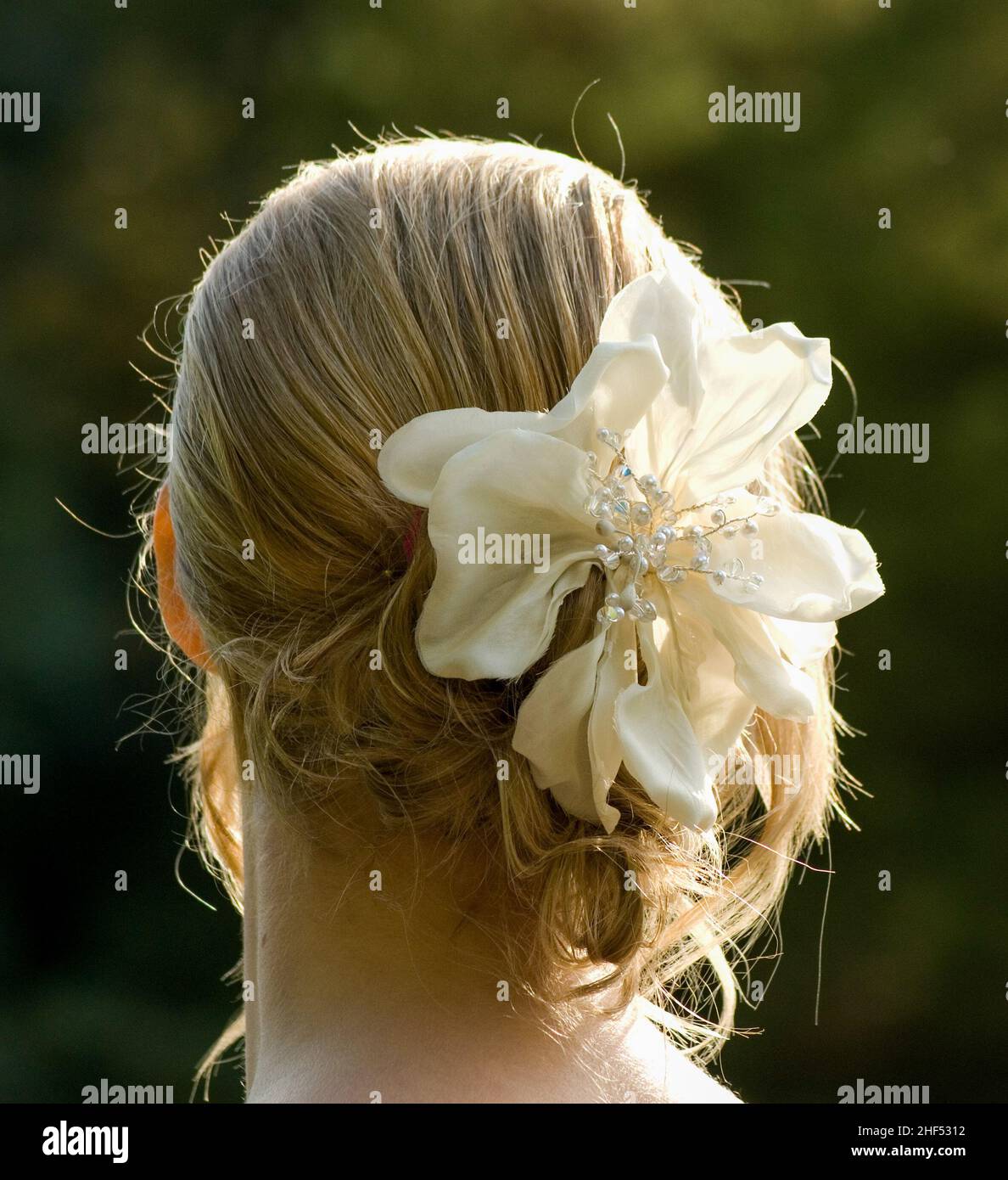 Wedding Attire Head dress and styles. Stock Photo