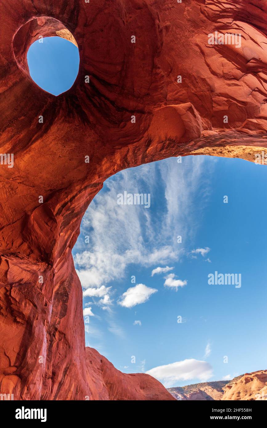 The Big Hogan Formation in Monument Valley, Arizona Stock Photo Alamy