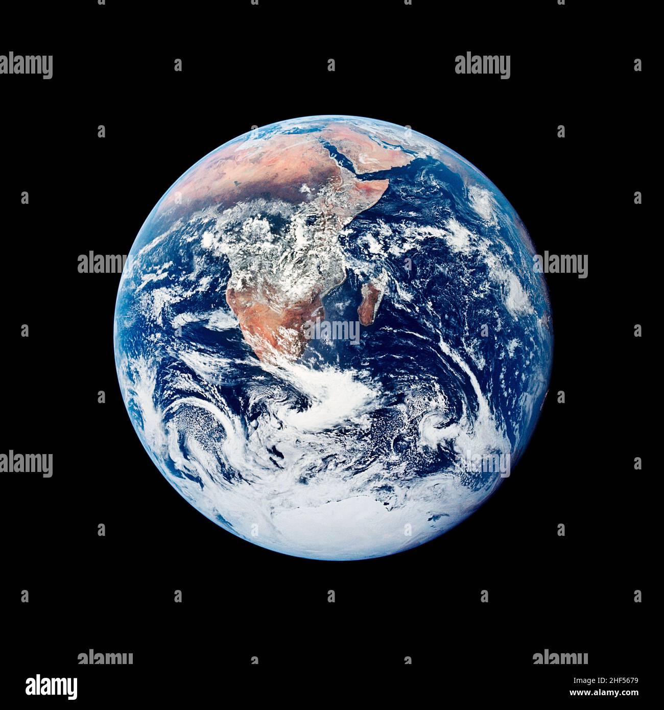 Amazing image of the Earth. 2001. Stock Photo