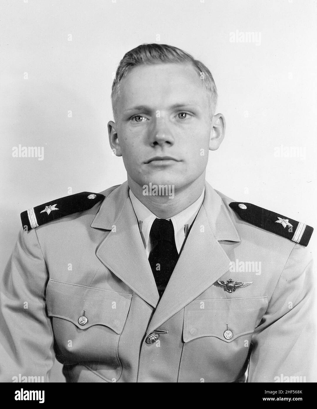 Neil Armstrong 23 May 1952 Stock Photo