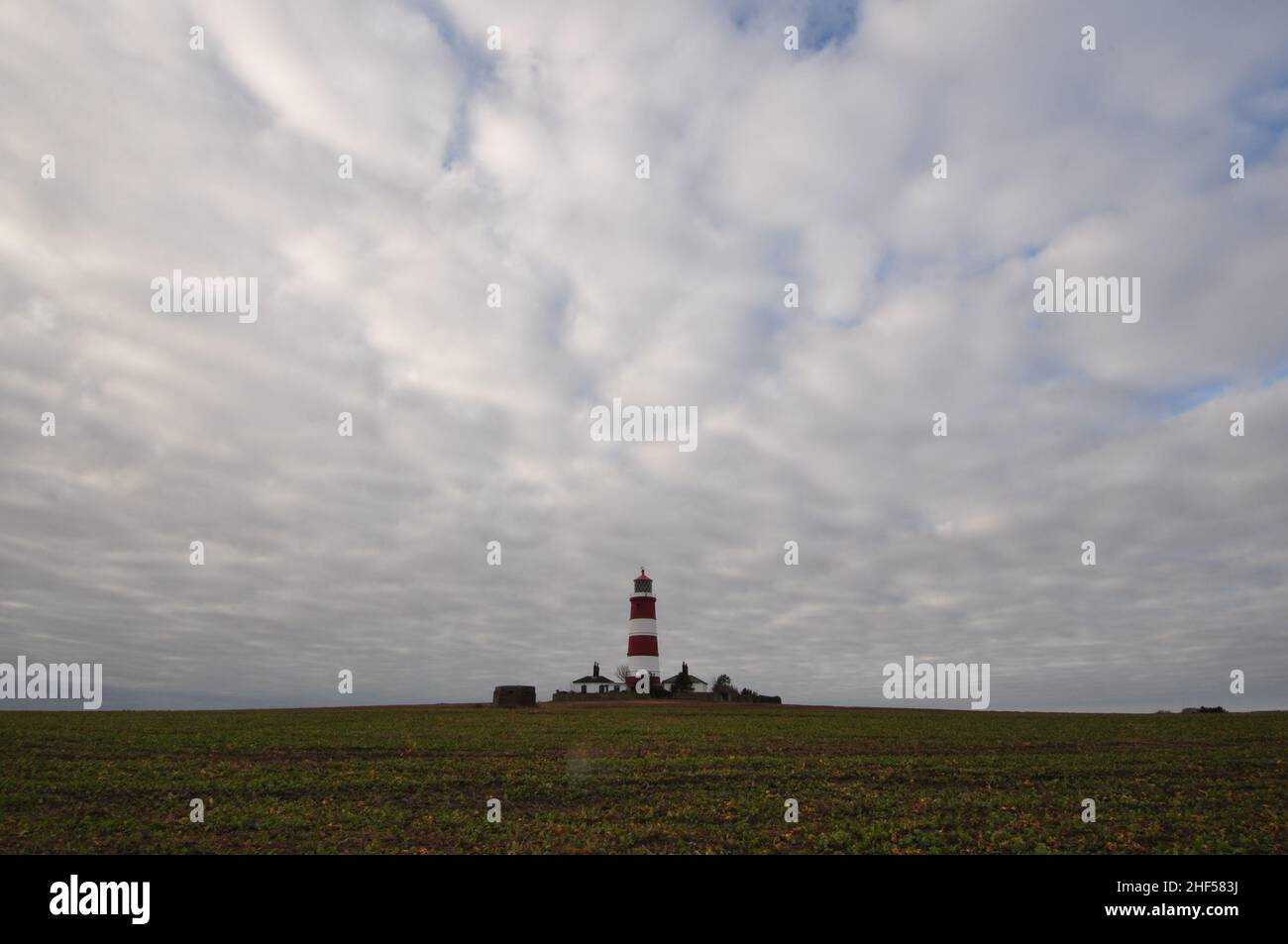 Happisburgh lighthouse, north-east Norfolk, England, UK Stock Photo