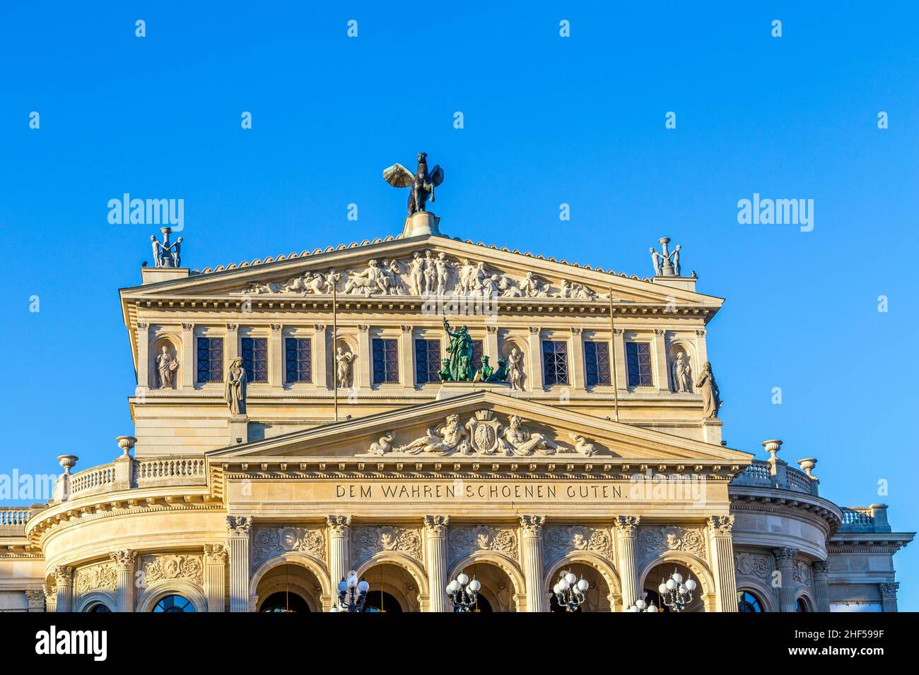 Alte Oper Old Opera House in Frankfurt am Main Germany Stock Photo Alamy