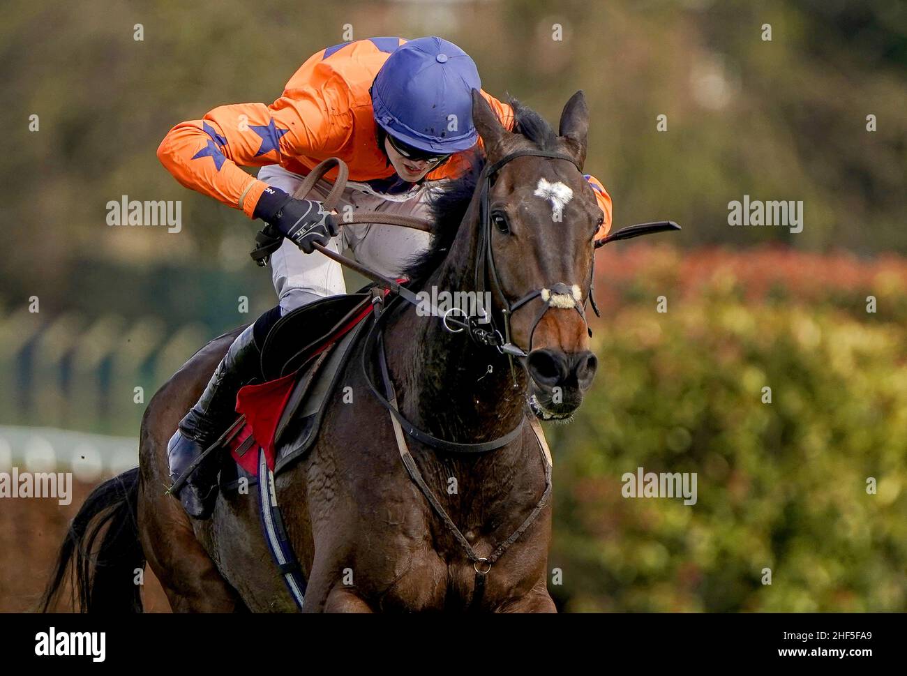 File photo dated 12-03-2021 of Gericault Roque, who takes on 14 rivals in a competitive renewal of the Agetur UK Ltd Classic Handicap Chase at Warwick. Issue date: Friday January 14, 2021. Stock Photo