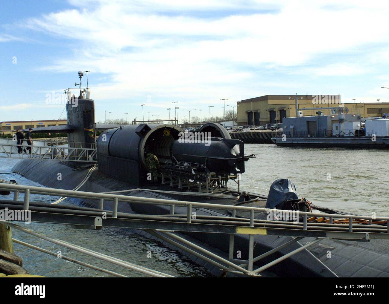 SEAL Delivery Vehicle loading Stock Photo Alamy