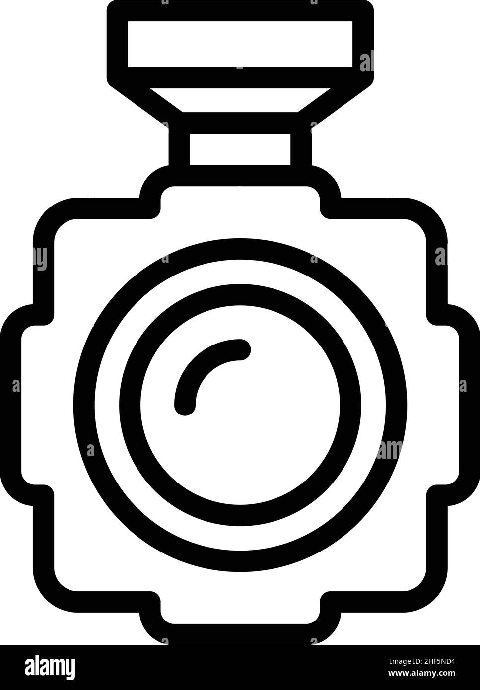 Drone camera icon outline vector. Aerial photography. Air copter Stock ...