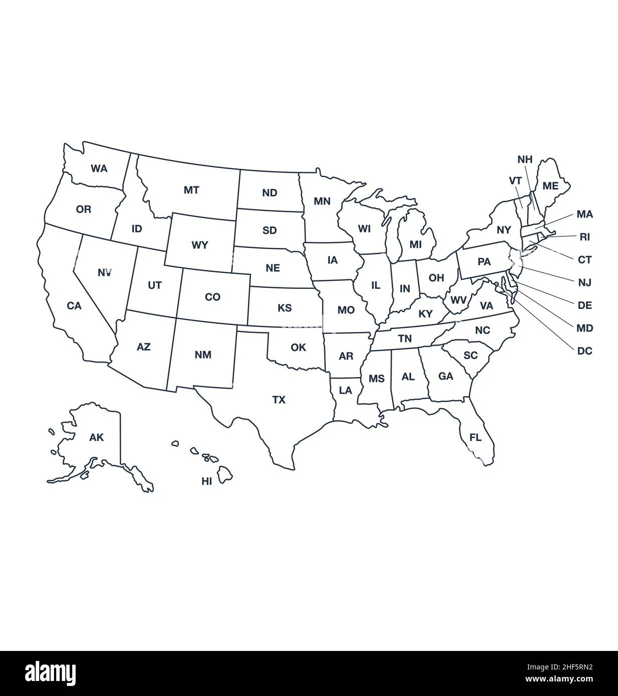 United States Map Labeled Black And White Cheapest Buying