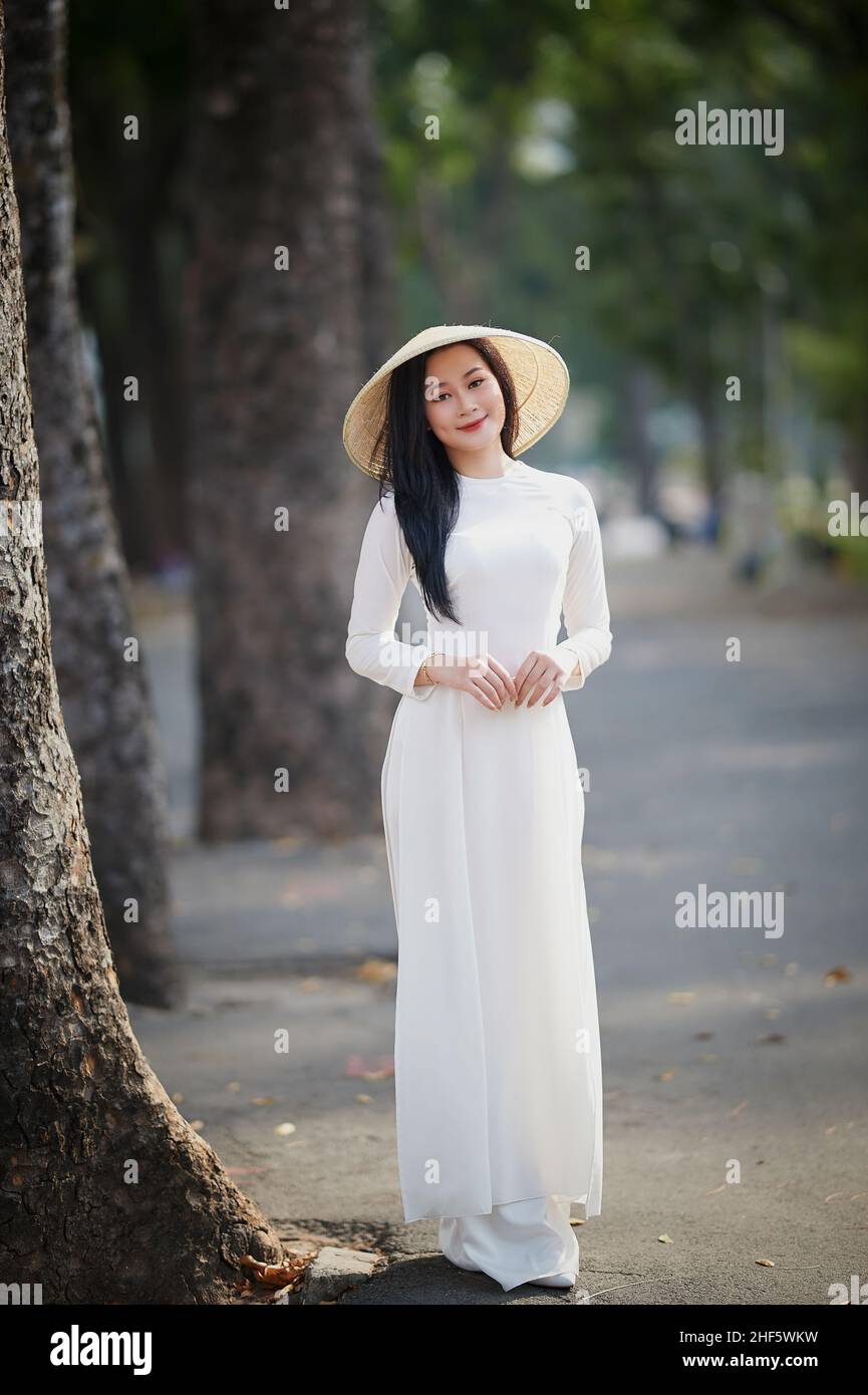 Buy Women Ao Dai Vietnamese Traditional Dress for Female, Women