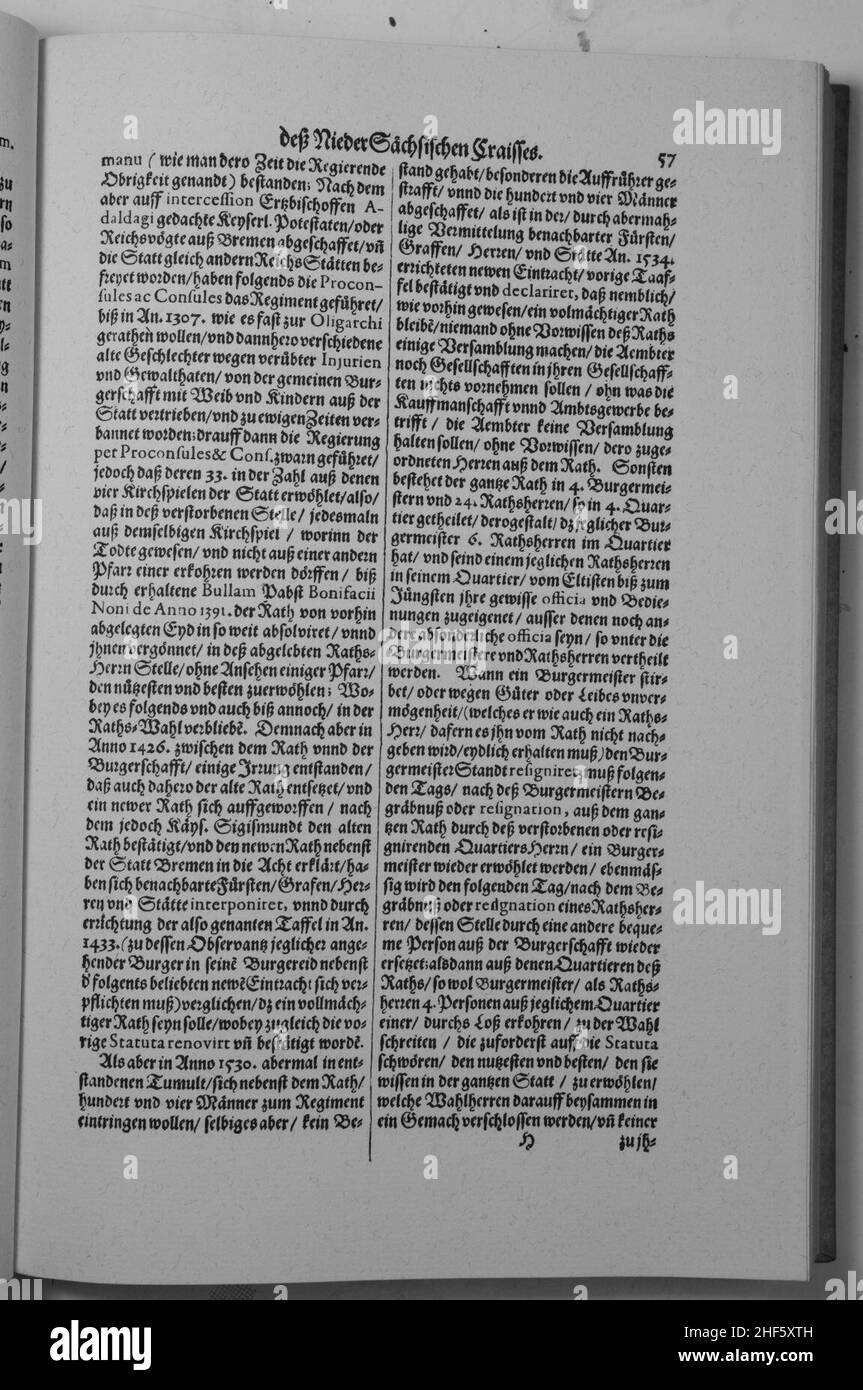 Saxoniae Inferioris (Merian) 057 Stock Photo - Alamy