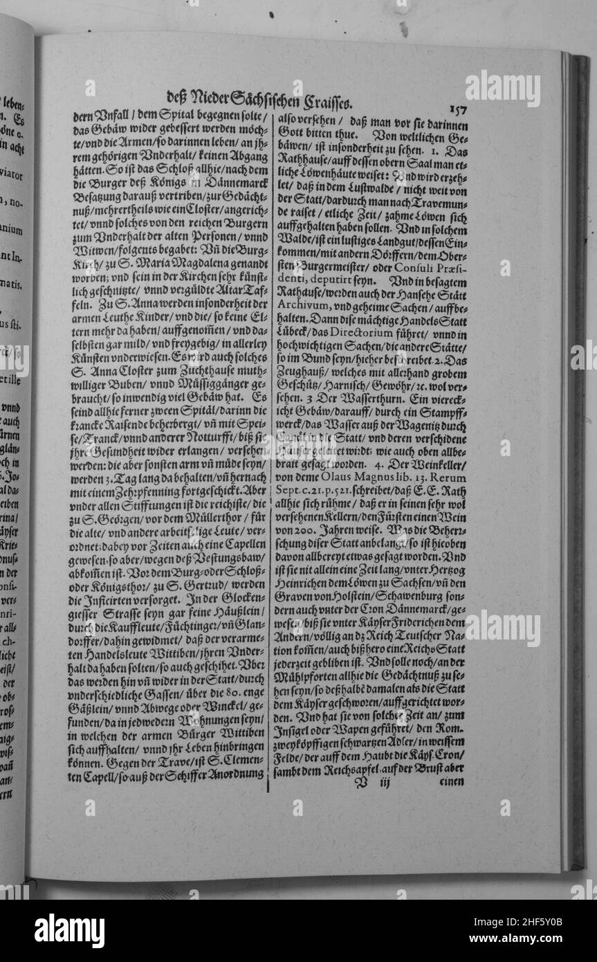Saxoniae Inferioris (Merian) 157 Stock Photo - Alamy
