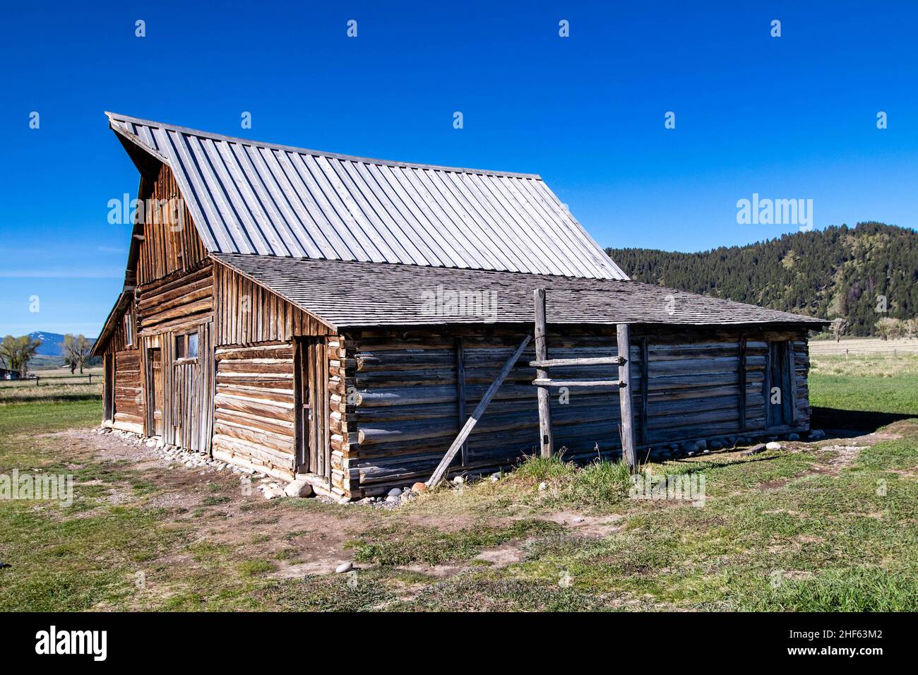 T.A. Moulton Barn in Mormon Row Historic District in Grand Teton ...