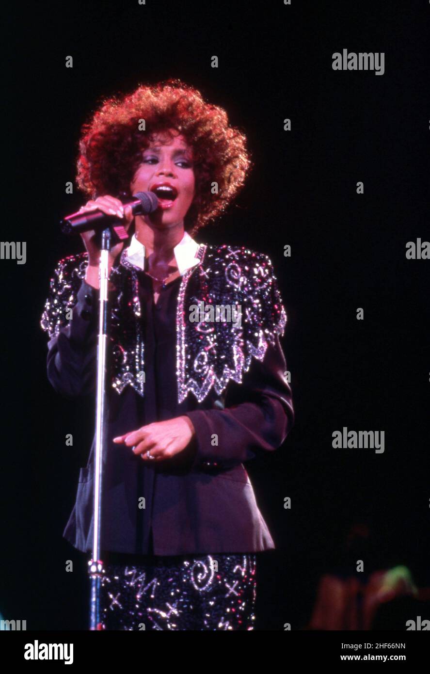 Whitney houston singer music hi-res stock photography and images - Alamy